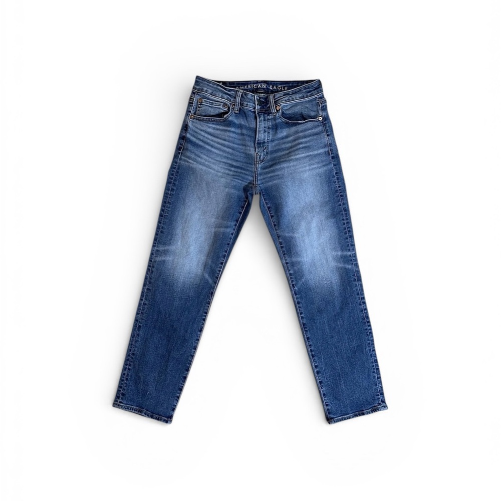 American Eagle Athletic Straight Men’s Jeans 29x29 Medium Wash Stretch Denim